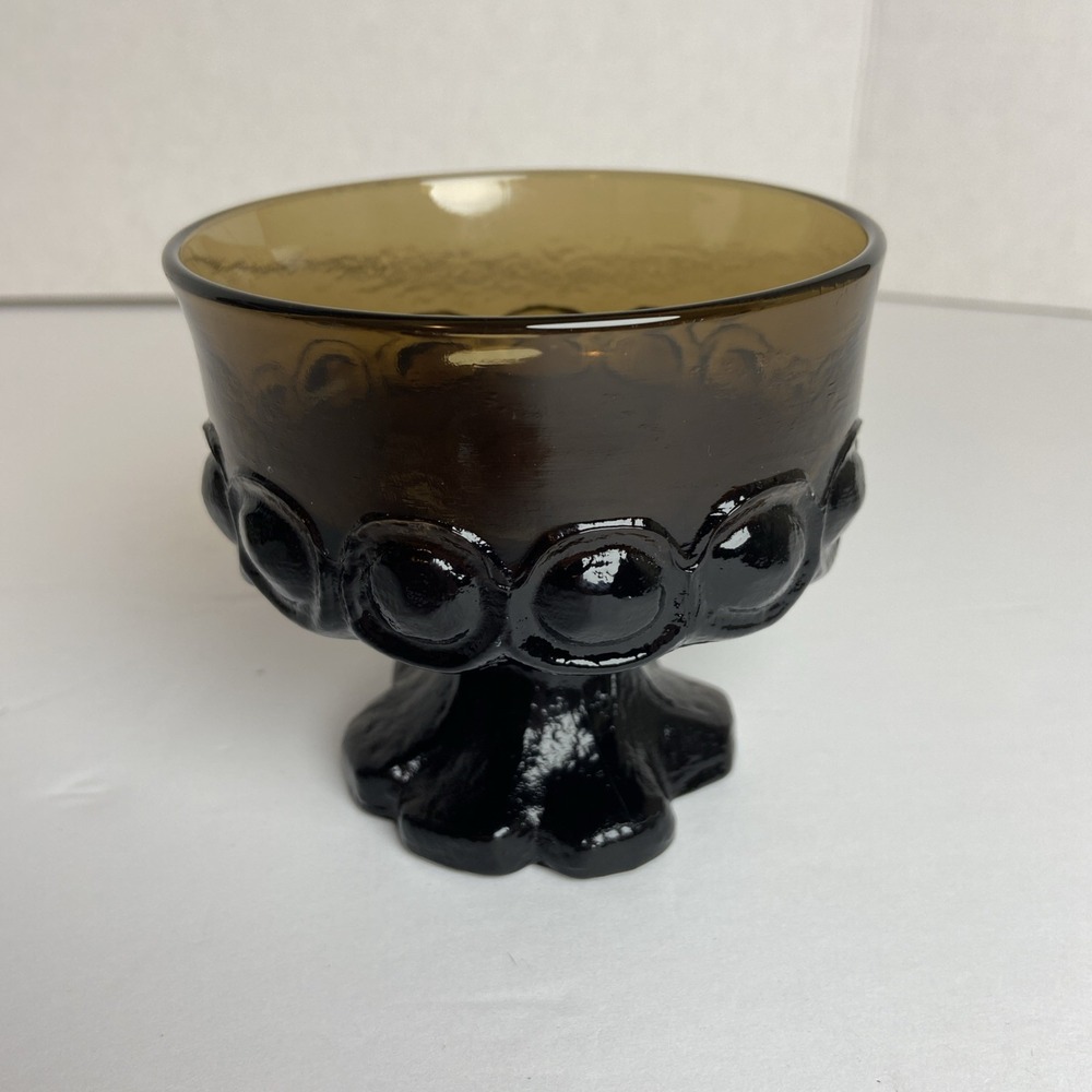 Vintage Franciscan Madeira Gothic Brown Smoke Footed Dessert Bowl Replacement
